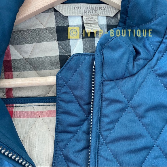 Burberry Brit Diamond-Quilted Jacket - Picture 8 of 13